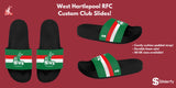 Sliders custom design for west hartlepool Rugby Club