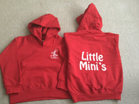 Little Deers/minis Red hoodies