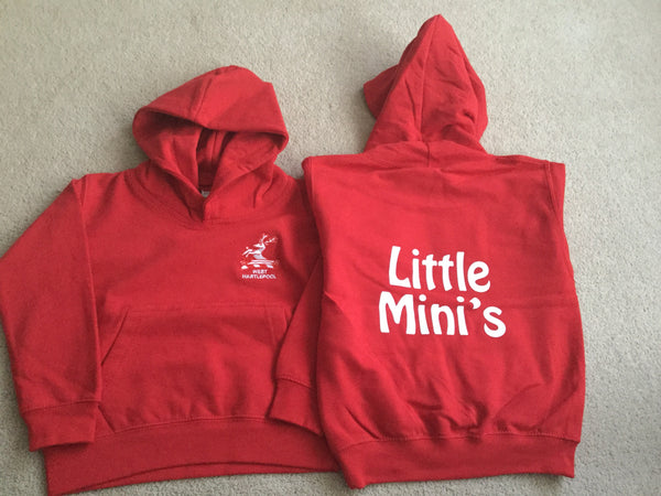 Little Deers/minis Red hoodies